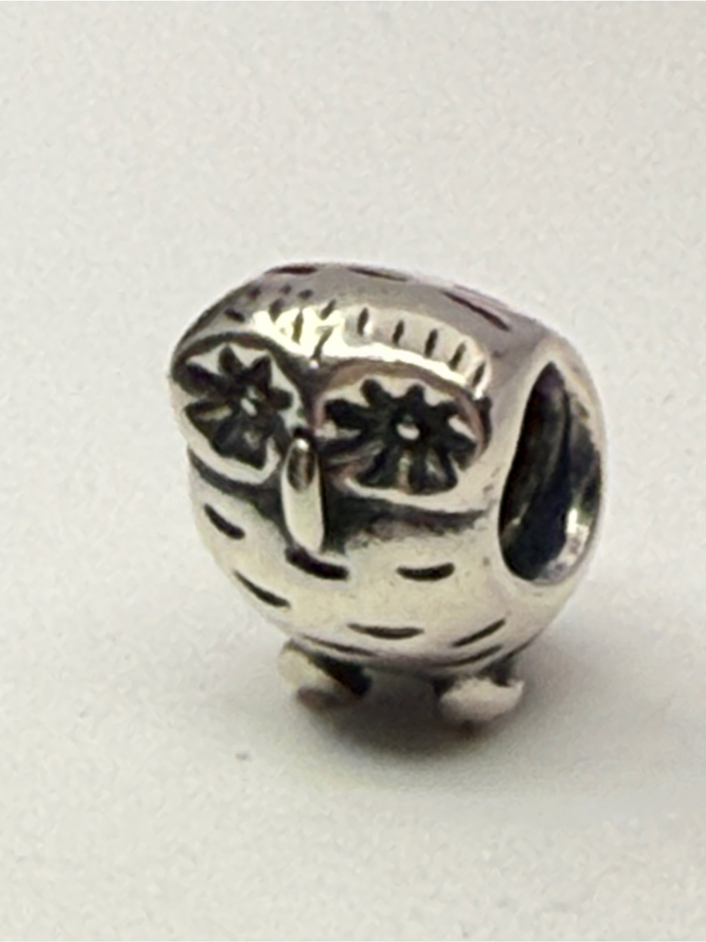 Retired Pandora Owl Charm 790278 Sterling Silver